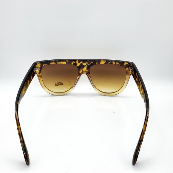 Brown and Black Cheetah Print Sunglasses - Picture 2 of 5